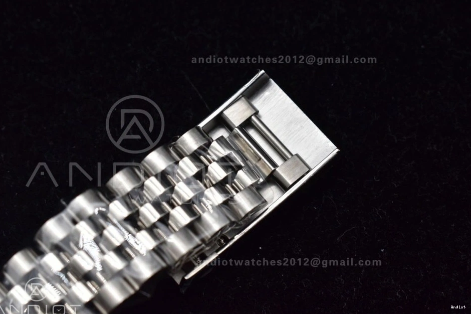 Jubilee DateJust Stick Grey 126334 Steel SA3235 on 904L 41 1:1 Bracelet DIWF Dial Edition Best 0429